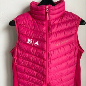Helly Hansen Women's Breckenridge Peak 6 Down Vest Hot Pink Size Large